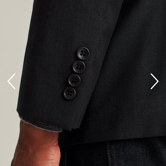 Bonobos jetsetter charcoal suit jacket - Picture 7 of 8